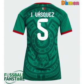 Mexiko Johan Vasquez #5 Replik Heimtrikot Damen WM 2026 Kurzarm
